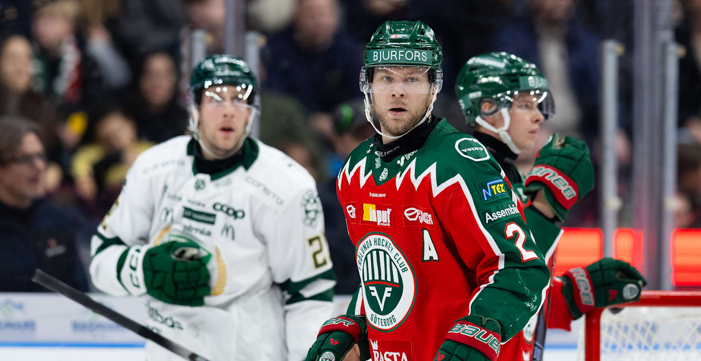 Frölundas Christian Folin borta i sex veckor – bröt armen mot Färjestad