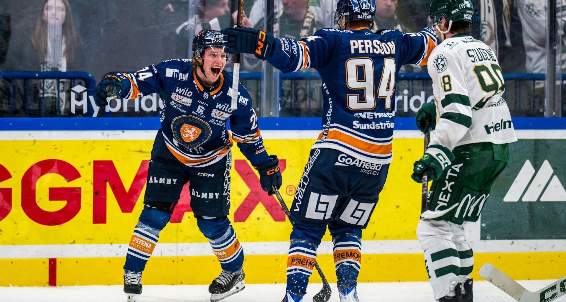 Kämpaglöd gav 2 poäng efter OT