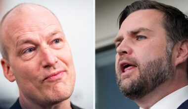 Dansk ilska – tas emot av JD Vance