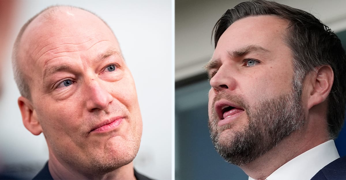 Dansk ilska – tas emot av JD Vance