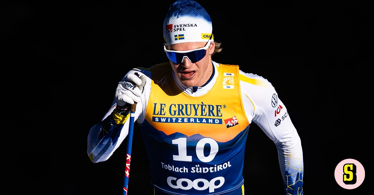 Edvin Anger på pallen