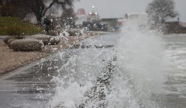 Gul varning på Gotland – färjetrafiken ställs in