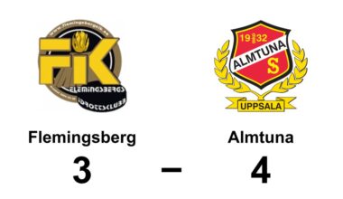 Almtuna vann toppmötet borta mot Flemingsberg