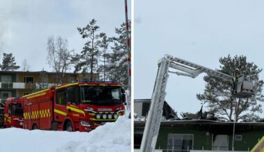 TV: Branden blossade upp igen – släckte på taket - ht.se
