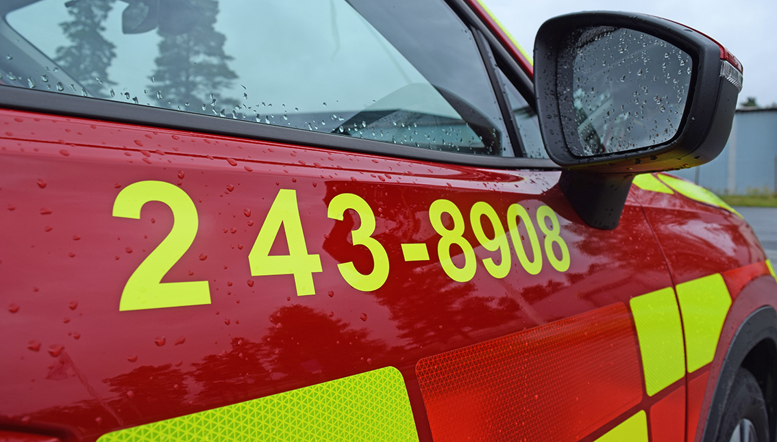 Två trafikolyckor på E4:an utanför Vaggeryd