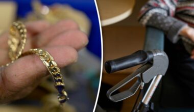 Polisanmälan om guldstöld på omsorgsboende