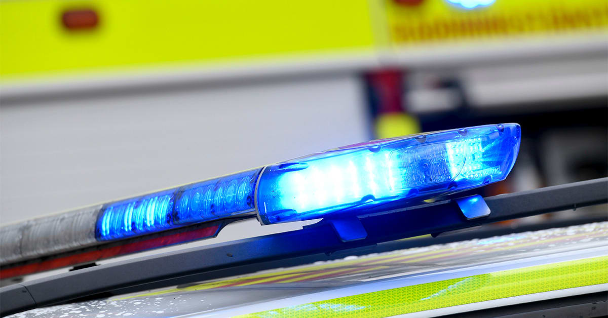 En man har avfyrat skott från sin villa i Osby