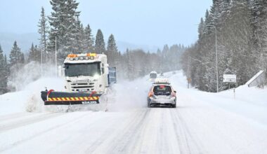 SMHI varnar på nytt – kraftigt snöfall fortsätter
