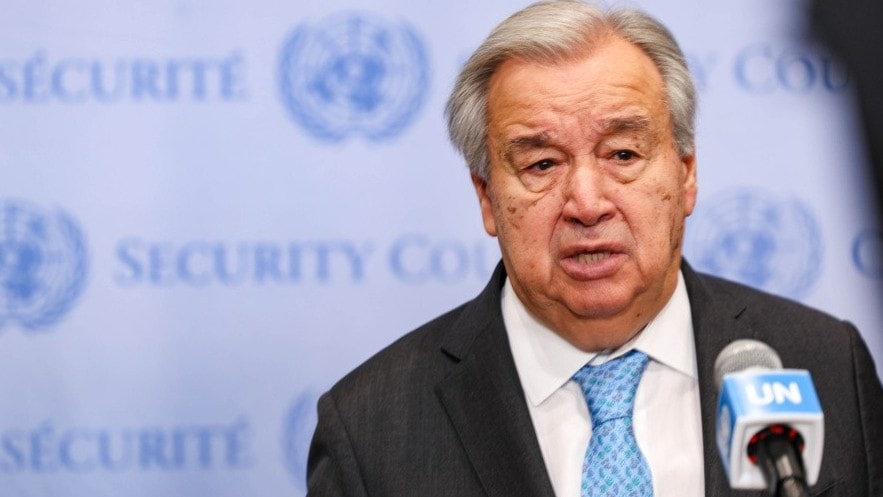 Guterres: FN nära ekonomisk kollaps - Sveriges Radio