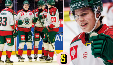 Ivar Stenberg blev hjälte för Frölunda i CHL mot Brynäs