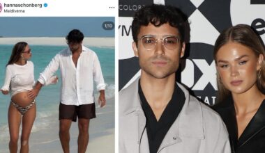 Eric Saade och Hanna Schönberg väntar första barnet