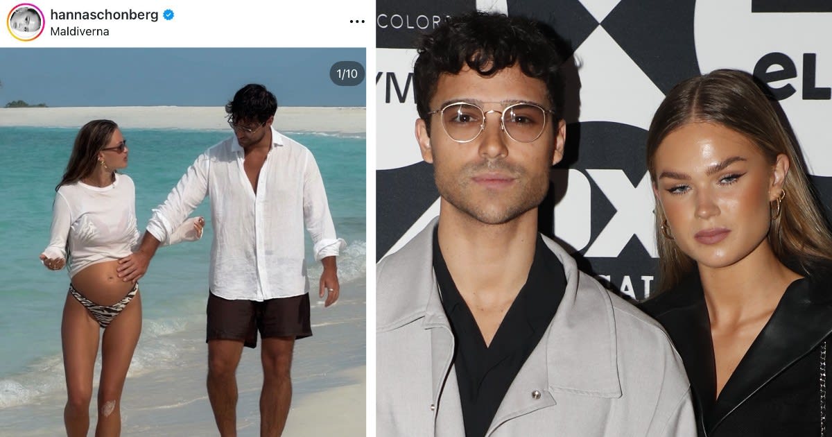 Eric Saade och Hanna Schönberg väntar första barnet