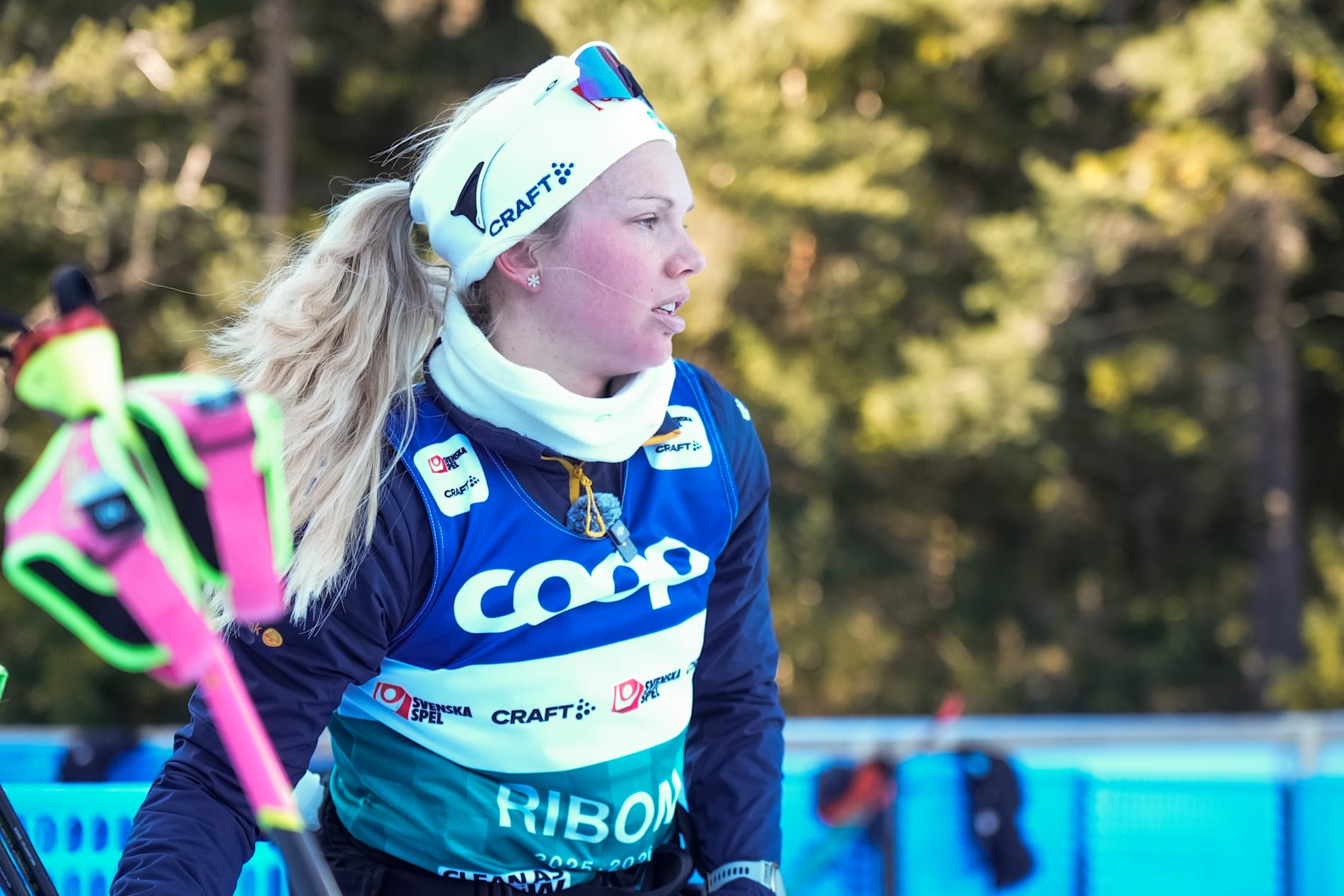 Emma Ribom i Toblach.