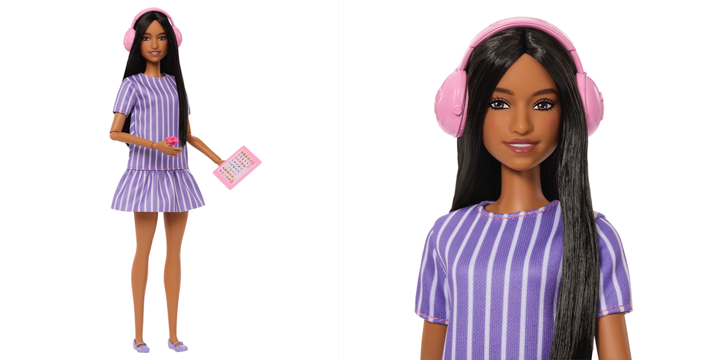 Barbie lanserar docka med autism
