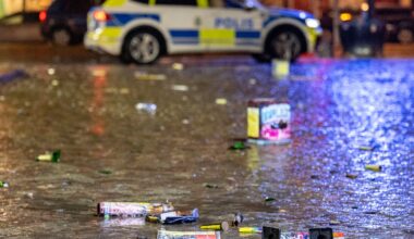 Nyköping: Bränder efter felaktig fyrverkerihantering