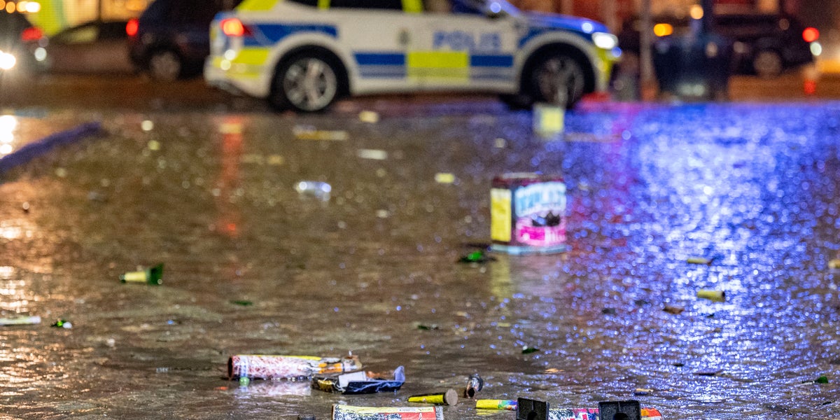 Nyköping: Bränder efter felaktig fyrverkerihantering