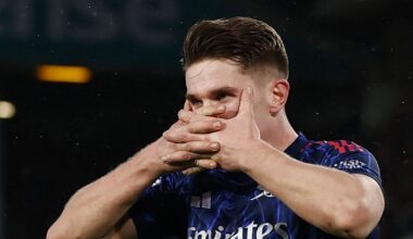 Fotboll: Viktor Gyökeres målskytt för Arsenal