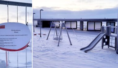 Toaletterna sönderslagna på populära rastplatsen i Kiruna