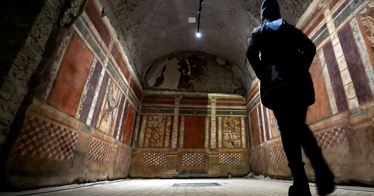 Antikt romerskt hus öppnar för rundturer – via video