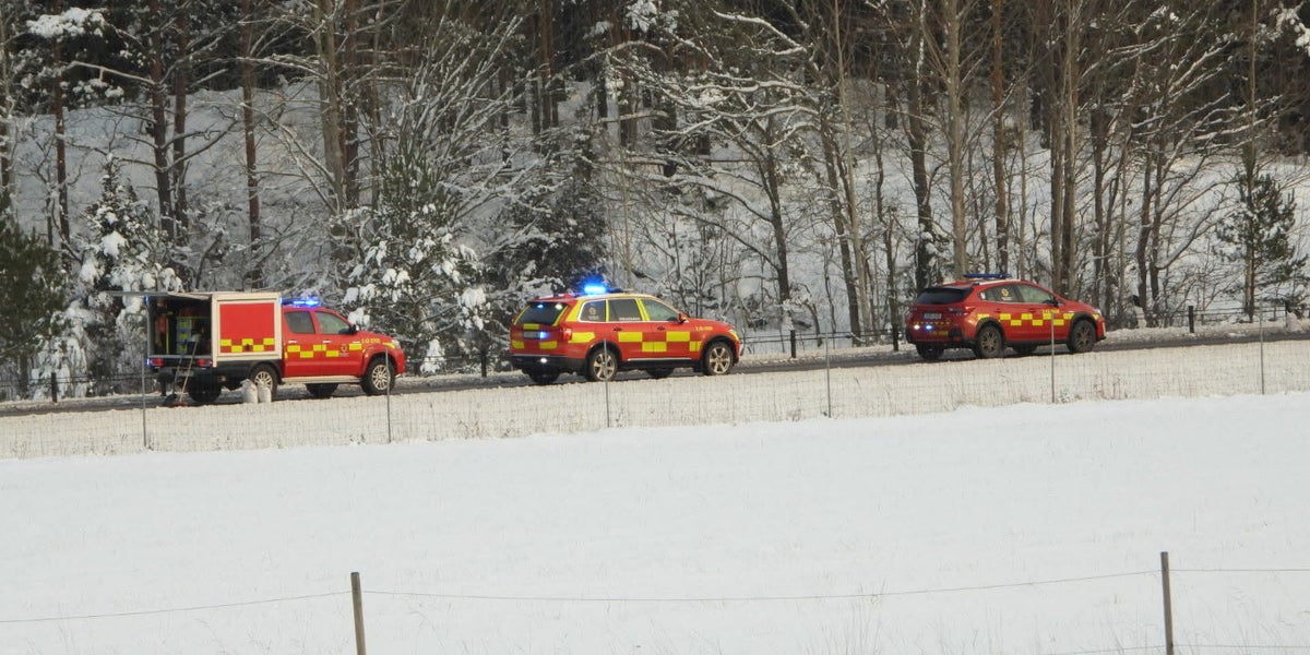 Bilist körde in i mitträcket på E22 söder om Söderköping - NT