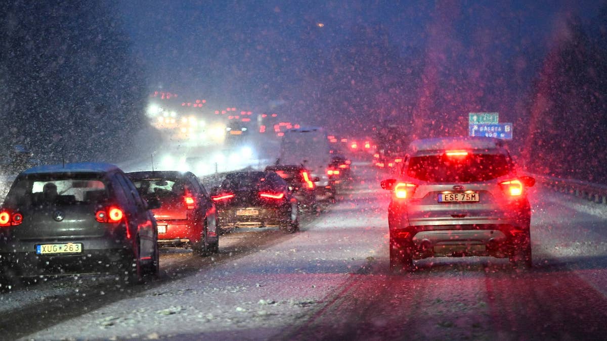 Här blir snöovädret som värst i helgen: ”Stora mängder”