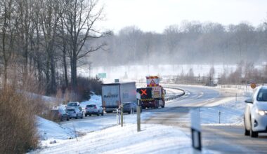 E22 stängd norr om Hörby efter olycka med minst fyra fordon - Skånska Dagbladet