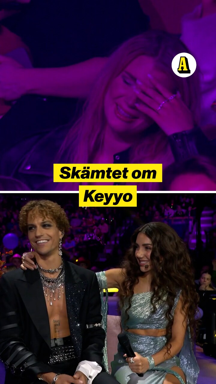 Här skämtar Gina Dirawi om Keyyo i Mello: "Opassande"