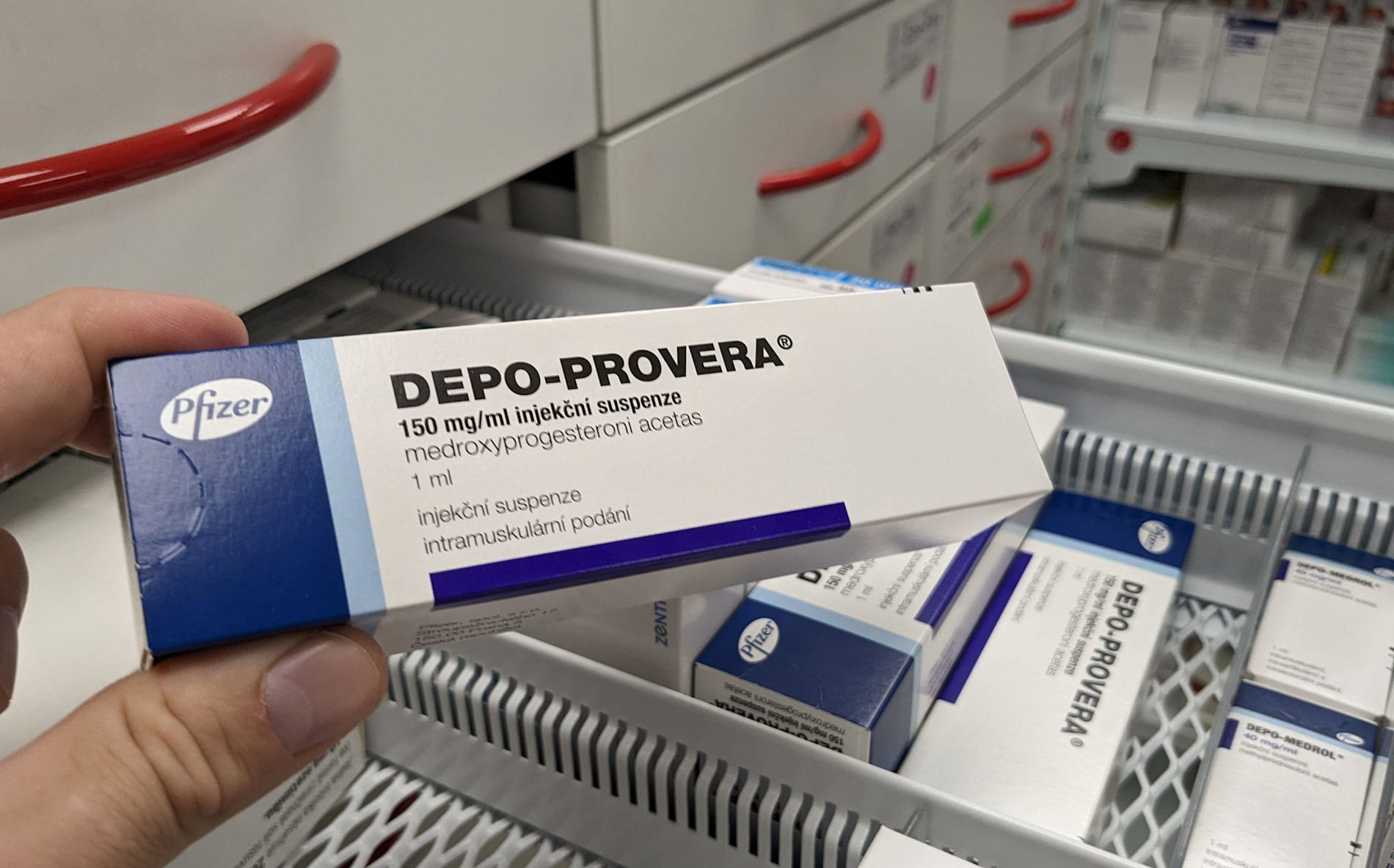 Pfizers Depo-Provera är en p-spruta som injiceras var tredje månad och gör att man inte får ägglossning.