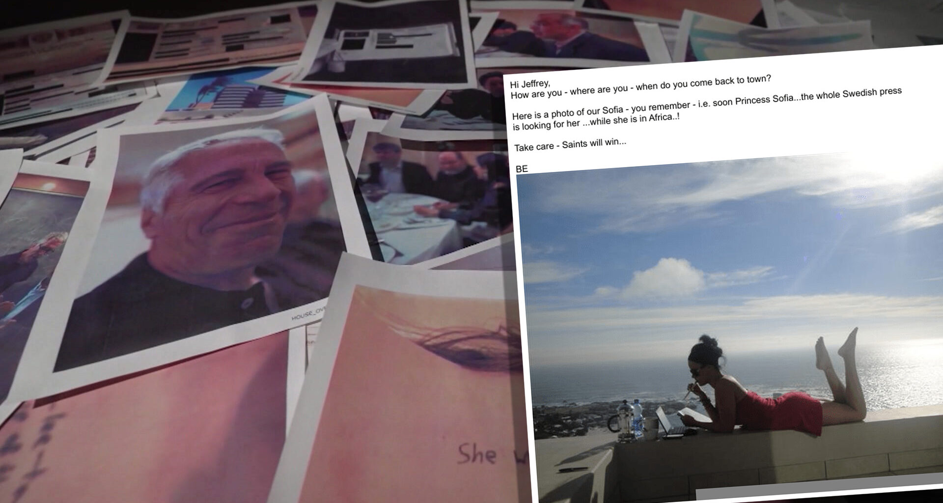 Prinsessan Sofia nämns i Epsteindokument