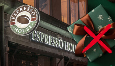 Ingen julklapp på Espresso House