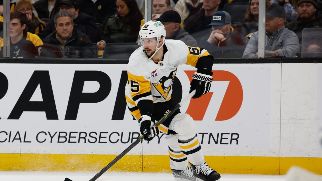 Karlsson uppsatt på skadelistan av Penguins