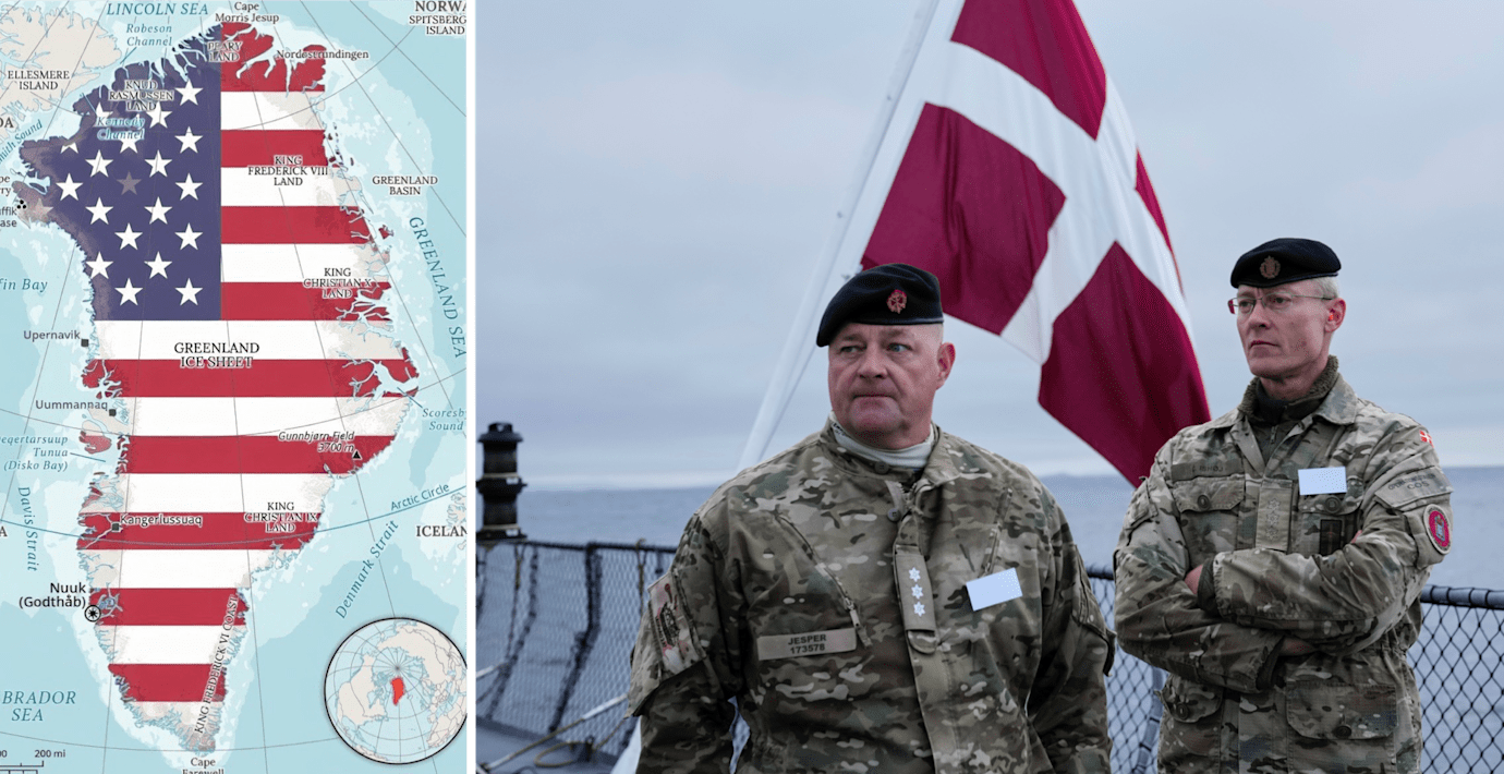 Ordet om Grönland bör ses som ett hot