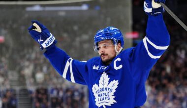 Sundins målrekord hänger löst efter Matthews hattrick