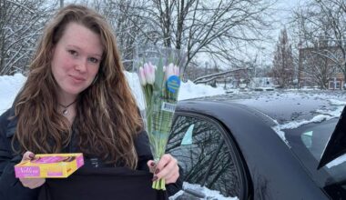 Juni, 18, från Alingsås tog körkört – mitt i vintern