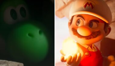 Yoshi visas upp i trailer