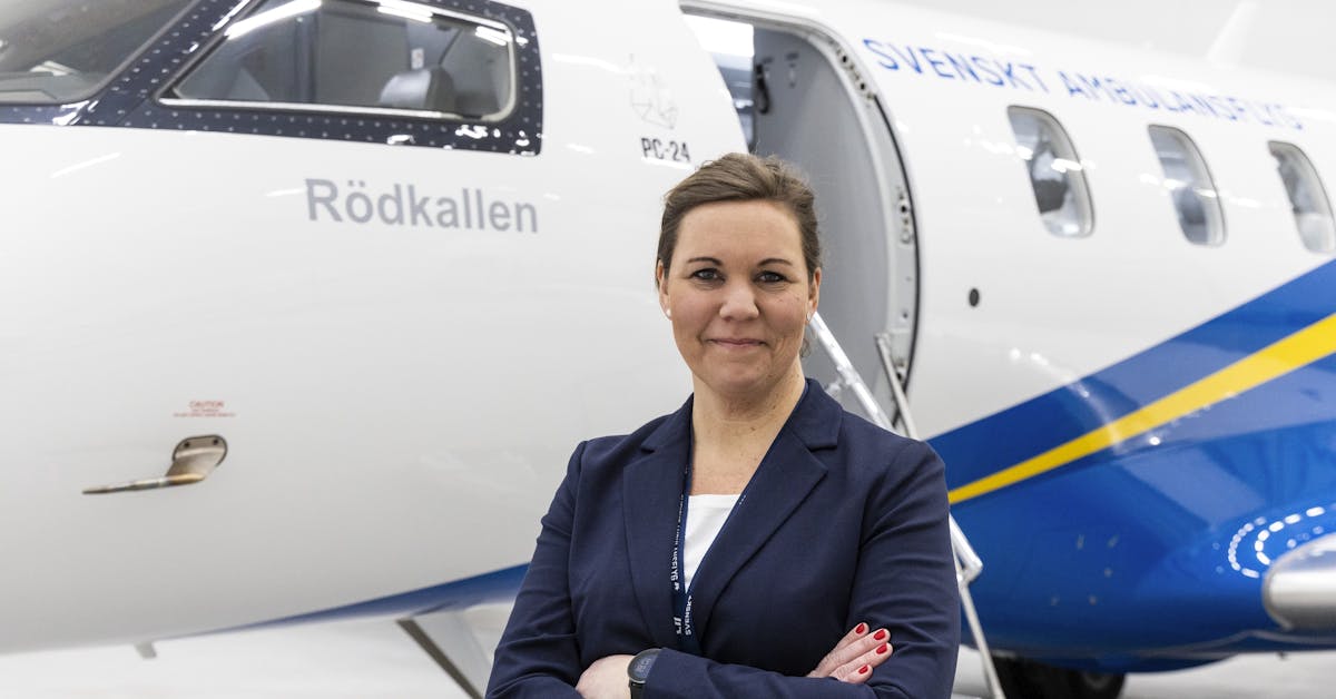 Klart: Slutar som chef på Svenskt Ambulansflyg - Västerbottens-Kuriren