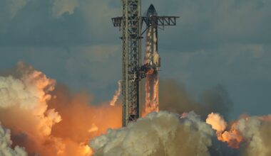 Space X tar steg mot börsen – i möten med fyra bankjättar