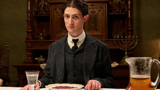 Idan Weiss spelar författaren Franz Kafka.