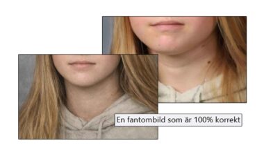 Klicksida spred Missing Peoples efterlysningsbild omgjord med AI