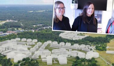 Stadsdelen Visborg lyser med sin frånvaro