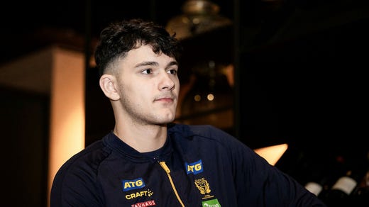 ”Det blir speciellt att få spela sitt första mästerskap hemma i Malmö. Jag ser verkligen fram mot det”, säger Nikola Roganovic.