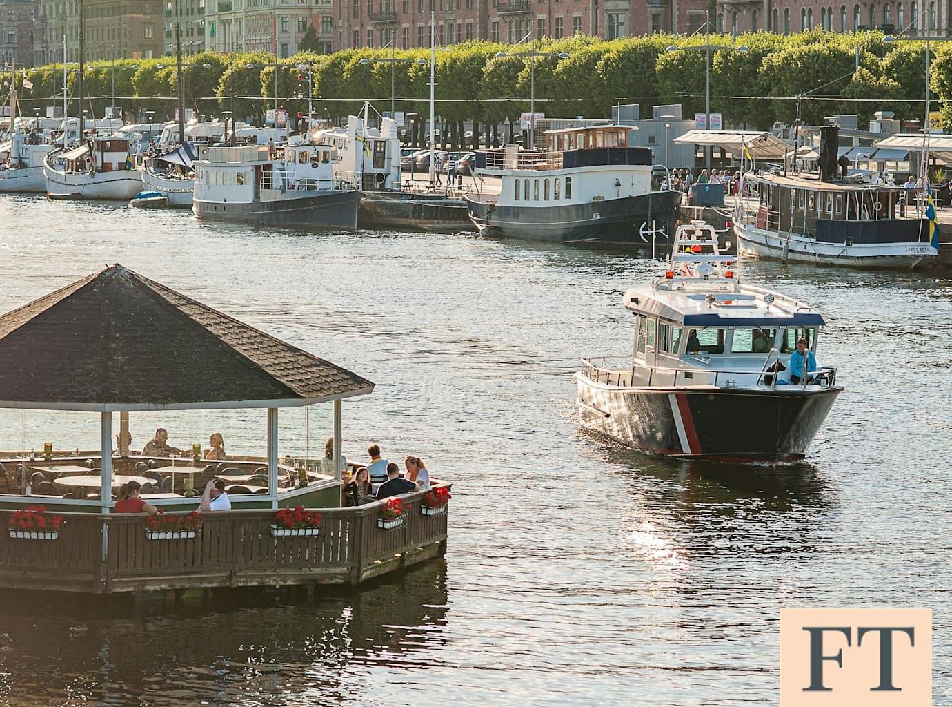 Ett socialistiskt paradis som svämmar över av miljardärer”