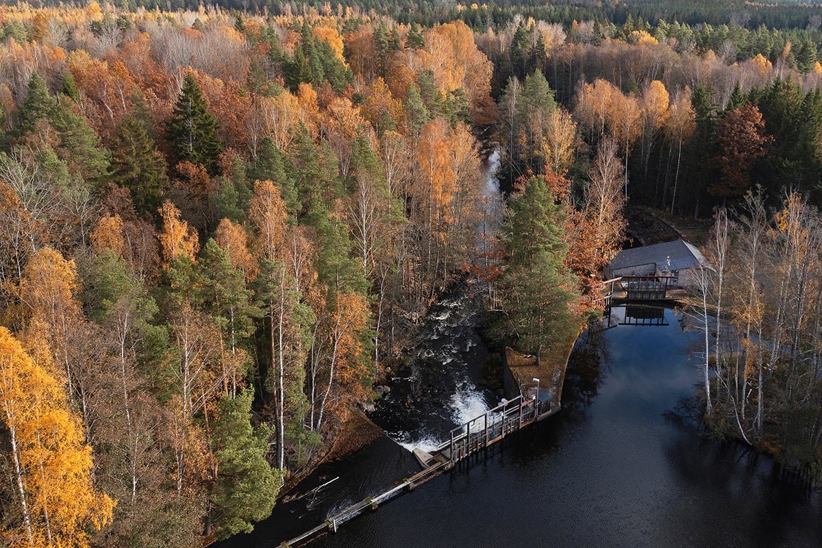 Alsterån är ett vattensystem på elva mil som går genom fyra småländska kommuner som omfattar fem vattenreglermagasin och 20 vattenkraftverk. Verken producerar runt 25 000 MWh per år.