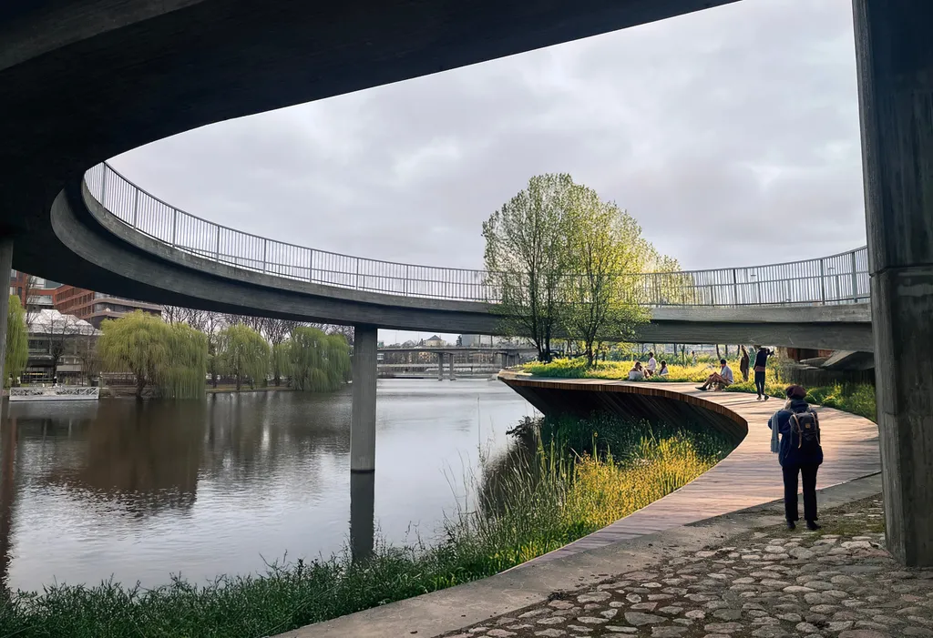 De vill pigga upp Klara strand med ett gångstråk