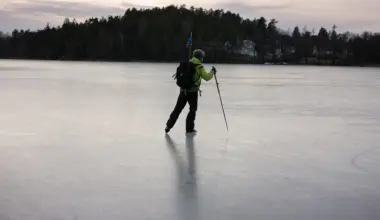 Varnar för svaga isar – plogar inte sjön