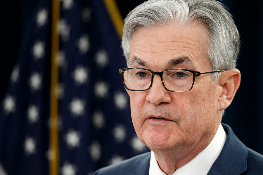 Uppgifter: Centralbanker sluter upp bakom Fed-chefen Powell efter hot om åtal - jerome-powell-900