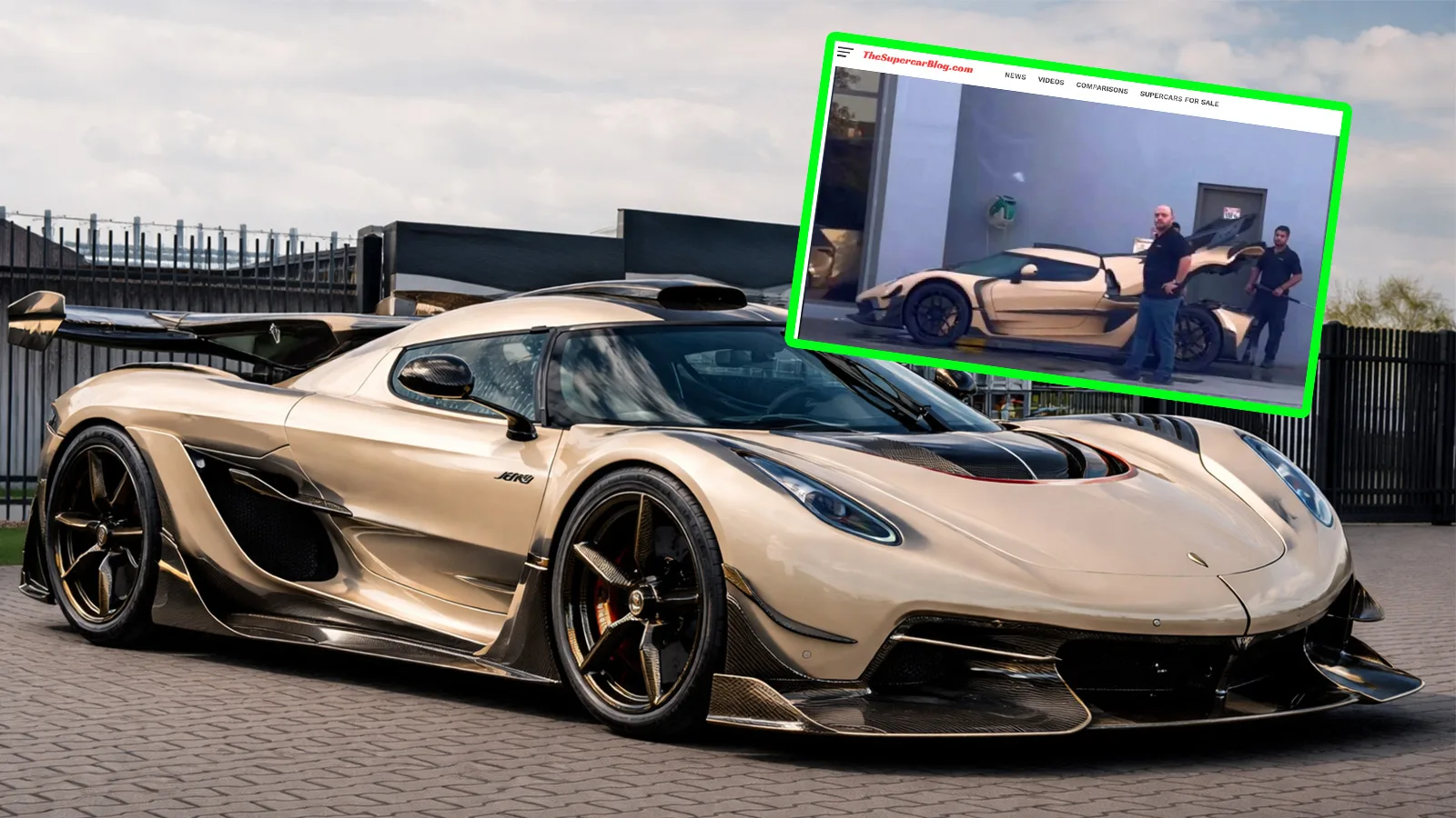 Extrem pimpare sätter tänderna i Koenigsegg
