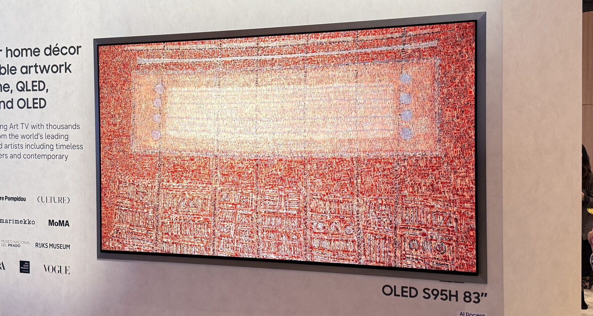 Samsung presenterar nya OLED-TV-apparater och enorma skärmstorlekar på CES 2026