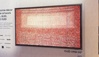 Samsung presenterar nya OLED-TV-apparater och enorma skärmstorlekar på CES 2026