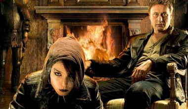 Noomi Rapace och Michael Nyqvist i den svenska filmatiseringen av "Män som hatar kvinnor" från 2009.